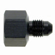 Black anodized aluminum flare reducer fitting for 560617BK Speedfx -10AN to -6AN design