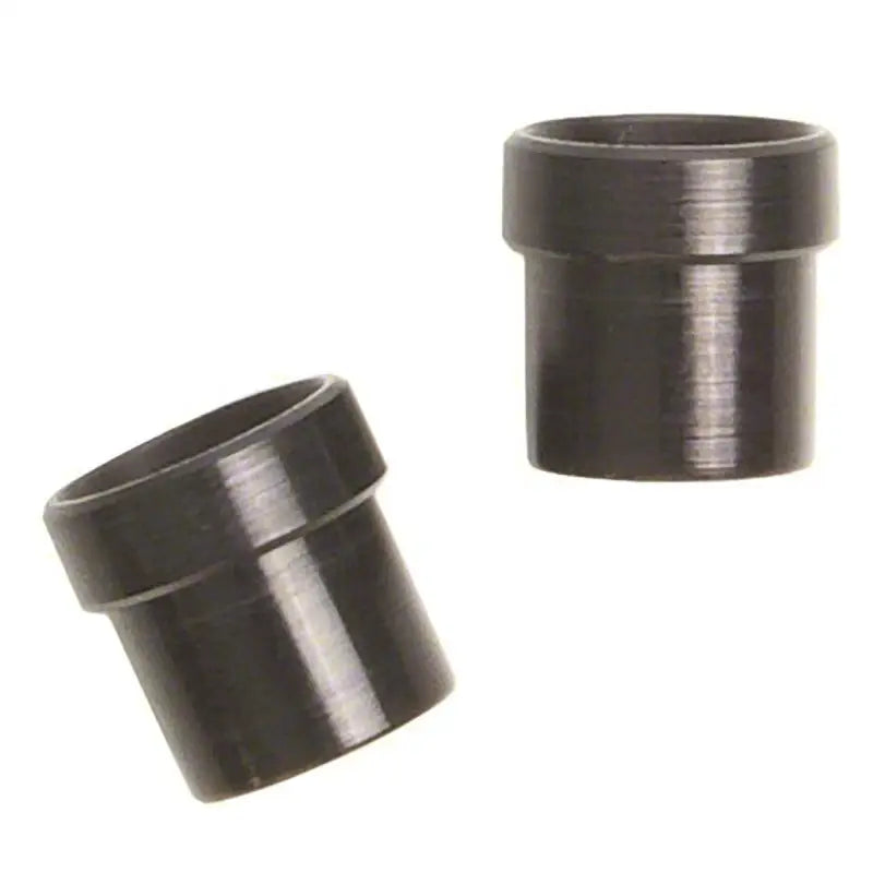 Dark metal bushings on 560619BK Speedfx -6AN blk tube sleeve for premium fit