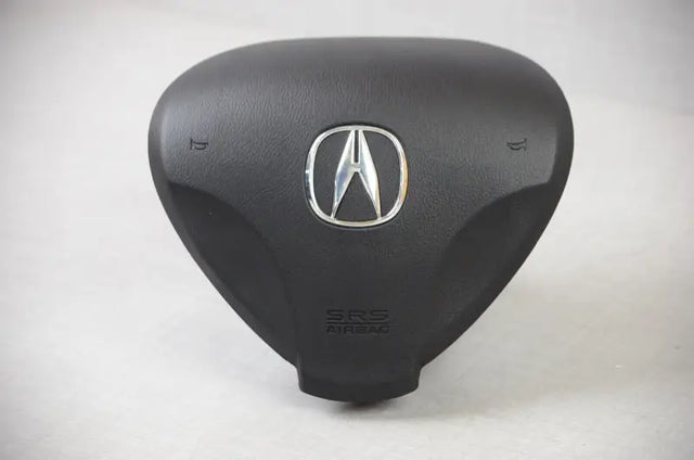 Black Acura steering wheel airbag with 560690BK Speedfx -6AN blk swivel coupler