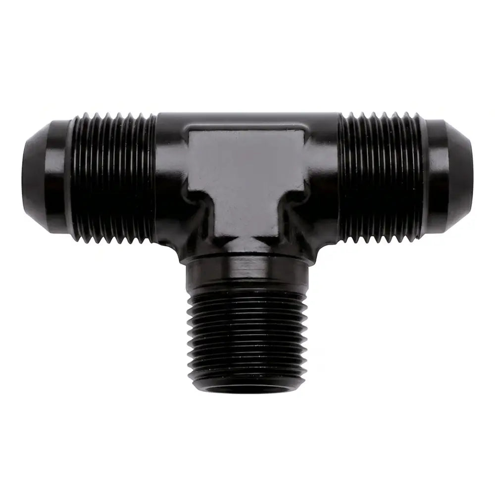 560825BK Speedfx -8Anx3/8 Nptf Bk Flare To Pipe Tee - Fittings and Plugs