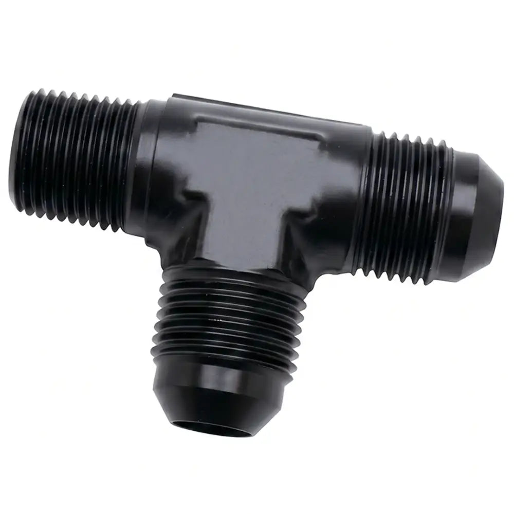 560826BK Speedfx -8Anx3/8 Nptf Bk Fl To Pipe Run Tee - Fittings and Plugs