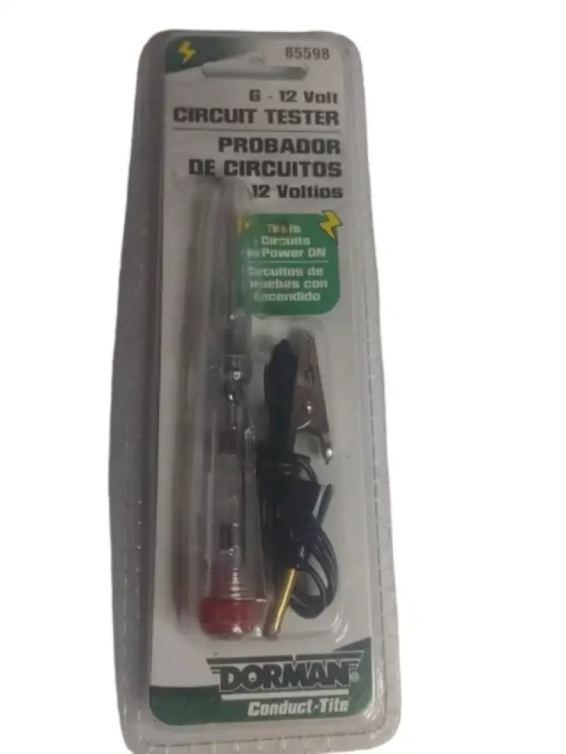 Dorman 560831BK Speedfx -8AN bulkhead nut with circuit tester for easy wiring