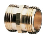 Brass pipe fitting with threaded ends for 561000BK Speedfx -10AN Swivel Coupler
