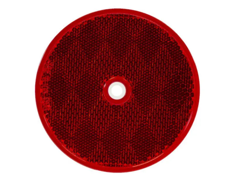 5623316 Buyers Prod Reflector Red 3-3/16In Round Bolt
