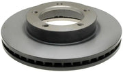 Gray metal brake rotor from Raybestos Disc Rotr for smooth braking performance