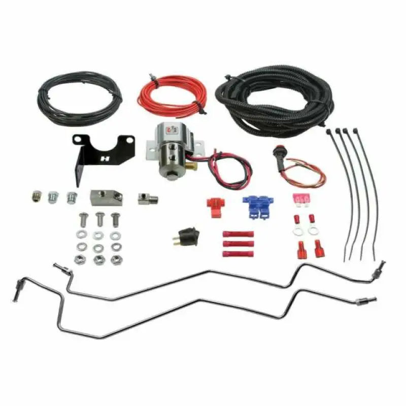 Automotive nitrous oxide system kit for roll control in G-Body trucks and RV parts