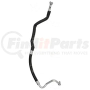 Black and silver Four Seasons Suction Line Hose for easy AC maintenance