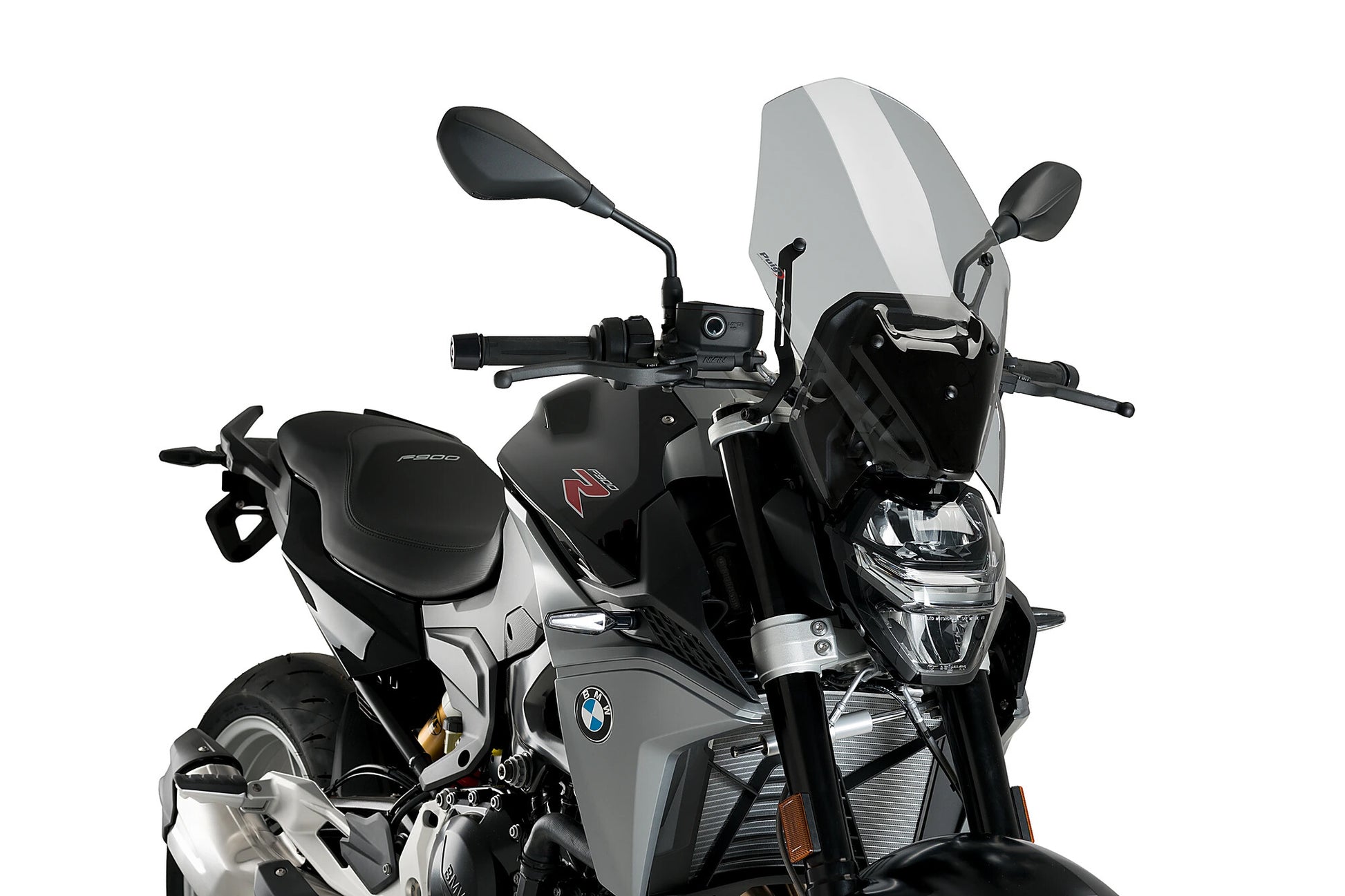 Puig Touring Windscreen Windshield/Windscreen 22488H - Smoke Naked New Gen
