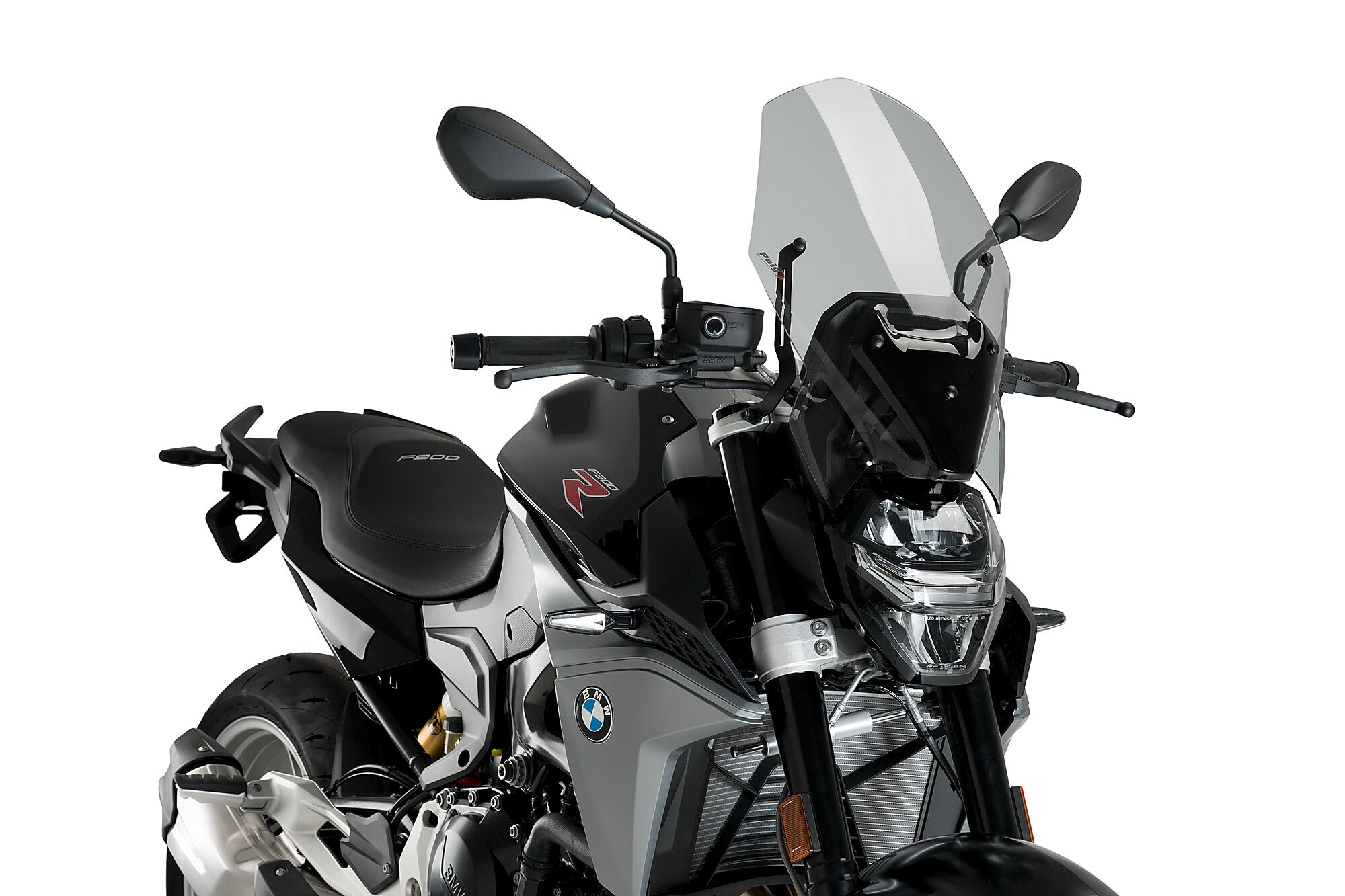 Puig Touring Windscreen Windshield/Windscreen 22488H - Smoke Naked New Gen