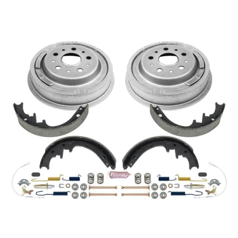 PowerStop KOE15268DK Power Stop 62-68 Ford Fairlane Rear Autospecialty Drum Kit - KOE15268DK