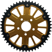 Supersprox Stealth 49T Rear Sprockets RST-7080:49-Gold - Gold Black Sprocket Alum Car Steel Teeth RST-7080:49-GLD