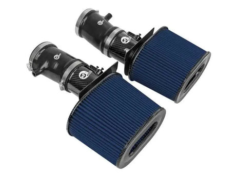 aFe 57-10012R aFe 15-21 Lamborghini Huracan V10-5.2L Track Series Intake System w/ Pro 5R Filter