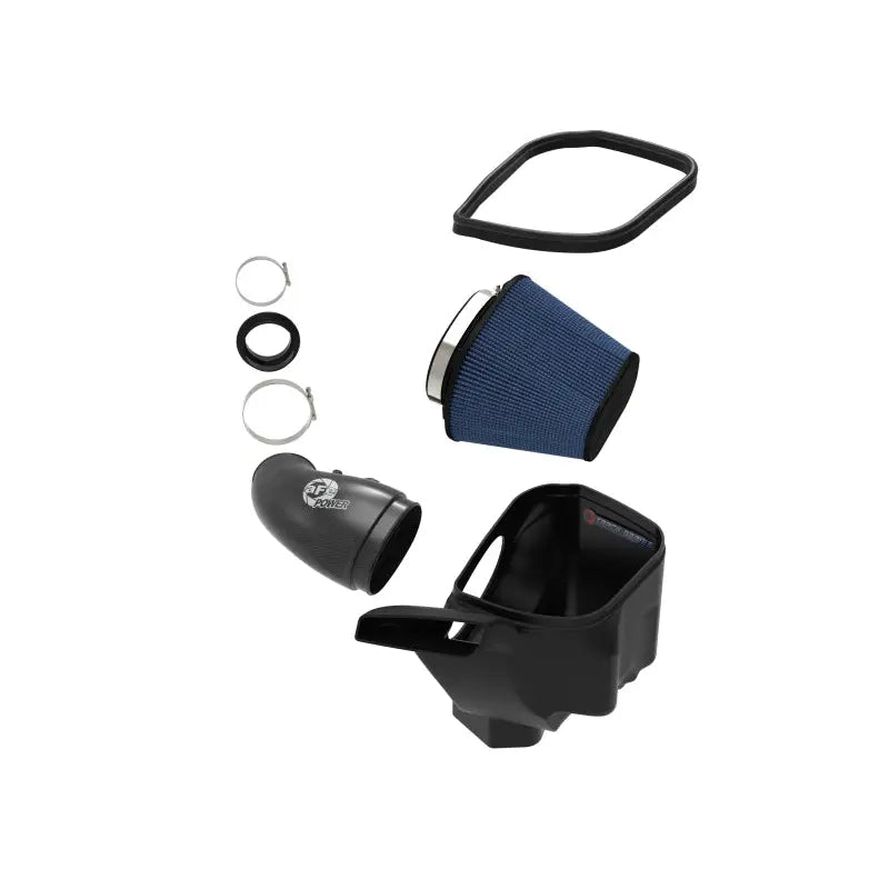 aFe 57-10014R 57-10014R aFe 12-21 Jeep Grand Cherokee 6.4L Track Series Carbon Fiber Cold Air Intake System w/Pro 5R Filter
