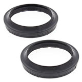 Black rubber rings from 57-106 Fork Dust Seal Kit for better fork dust protection