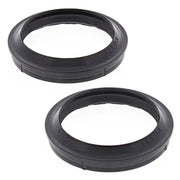 Black rubber rings from 57-106 Fork Dust Seal Kit for better fork dust protection