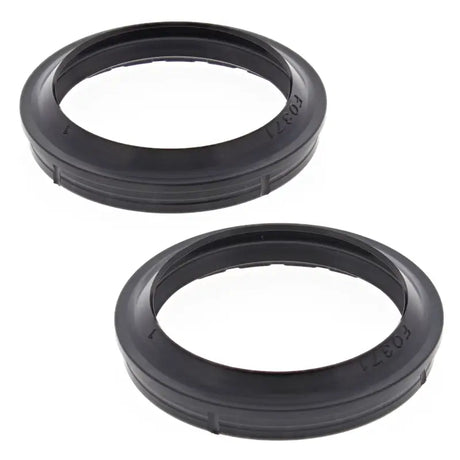 Black rubber rings from 57-106 Fork Dust Seal Kit for better fork dust protection