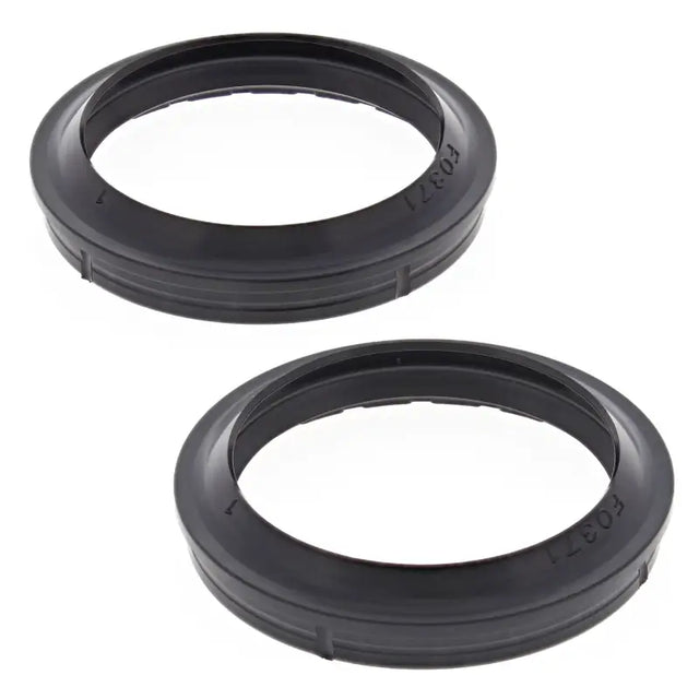 Black rubber rings from 57-106 Fork Dust Seal Kit for better fork dust protection