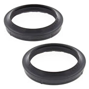 Black rubber rings from 57-106 Fork Dust Seal Kit for better fork dust protection