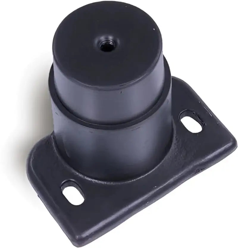 Black rubber vibration isolator mount with threaded stud for 57-1183FRT motor mounts