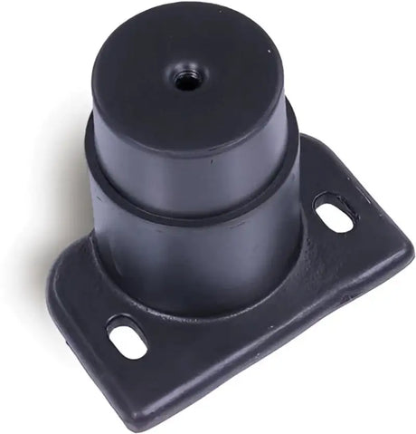 Black rubber vibration isolator mount with threaded stud for 57-1183FRT motor mounts