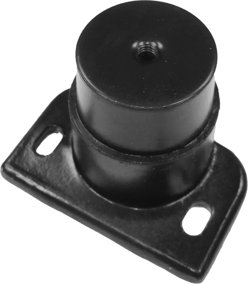 Black rubber vibration isolator mount with metal base for Sea Doo motor mounts