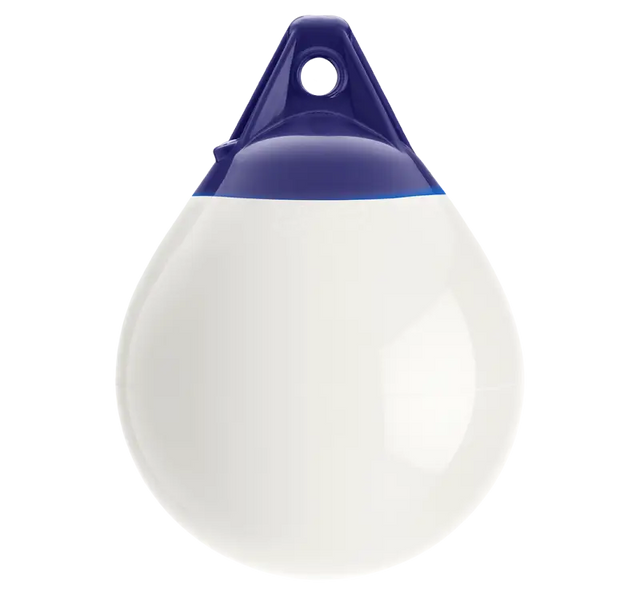 57-462-034 Polyform 11' Diam. - 34.6' Circum. Buoy for durable and stable marine applications.