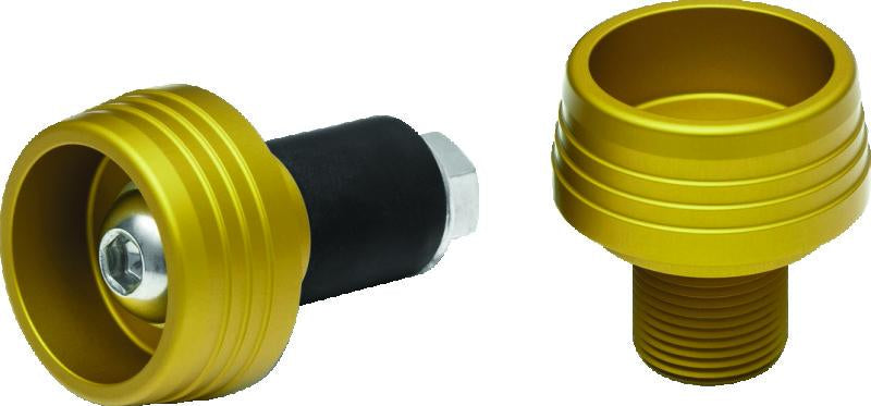 Kuryakyn 3810 Kuryakyn Lodestar Front Axle Slider Gold - 3810