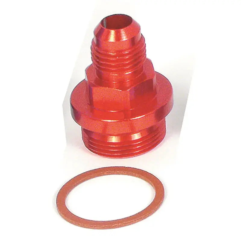 574068 Speedfx -6An X 7/8’-20 Blu Holley Carb Adp - Carburetor Fuel Inlet Fitting