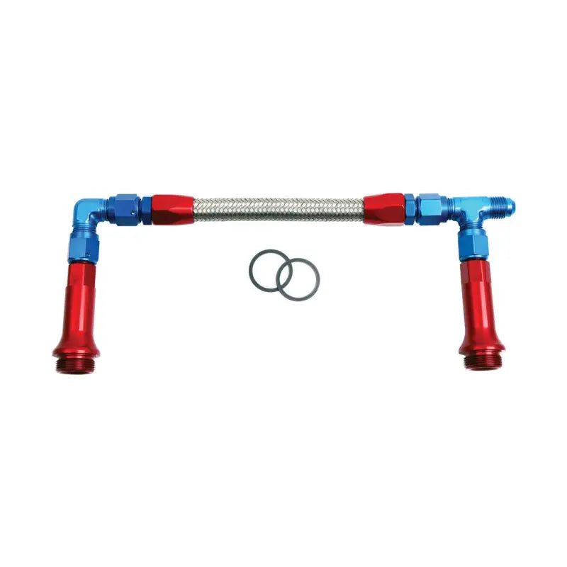 575114 Speedfx -8An R/B Dual Inlet Holley 4500 - Carburetor Fuel Line