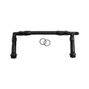 575114BK Speedfx -8An Blk Dual Inlet Holley 4500 - Carburetor Fuel Line