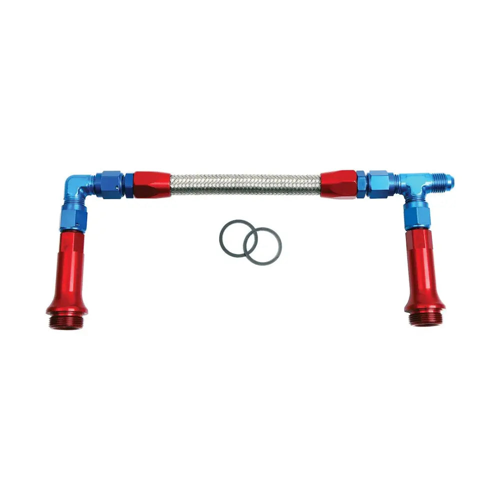 575118 Speedfx -8An R/B Dual Inlet Bg Demon - Carburetor Fuel Line