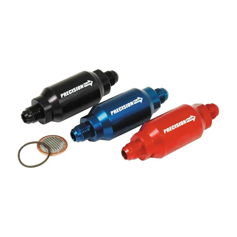 5779060BK Speedfx Blk In-Line Fuel Filter -6Anx3-3/4’