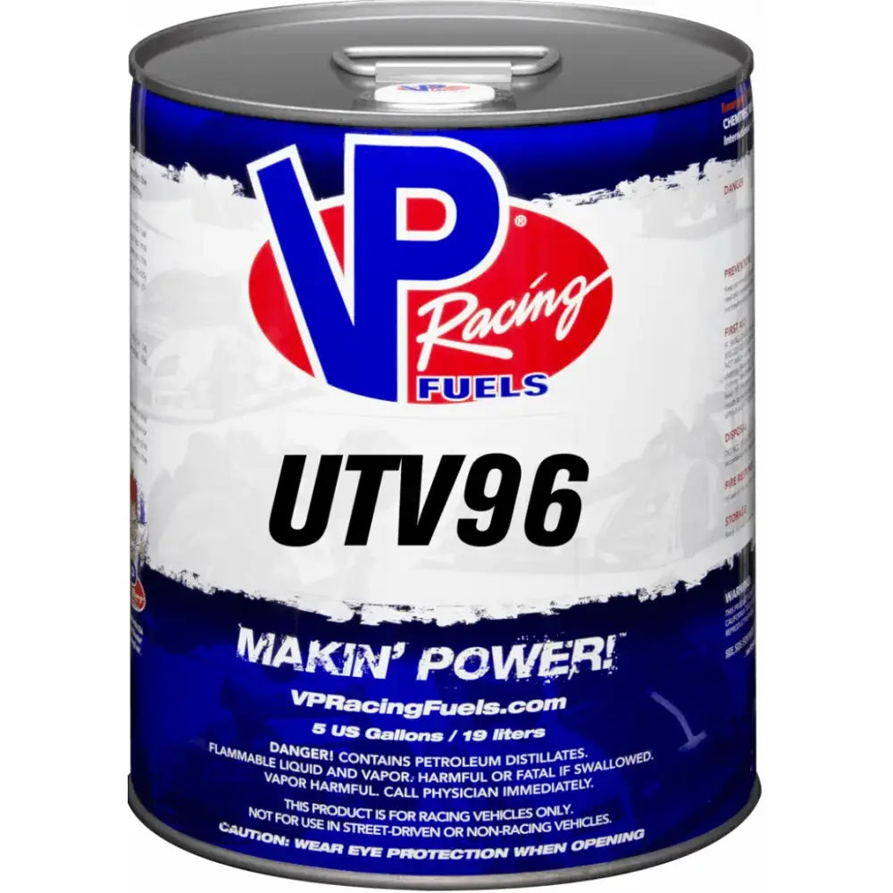 5792 Vp Racing UTV 96 Vp Fuel 5 Gal Pail - RV and Auto Parts