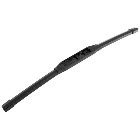 Black windshield wiper blade.