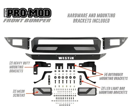 58-41015 Westin Promodbmpr F-150 2015-2017 Txbl - Bumper