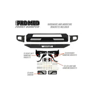 58-41065 Westin Promodbmpr F-150 2018-2019 Txbl - Bumper