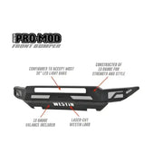 58-41145 Westin F-150 Raptor 2017-2019 - Bumper