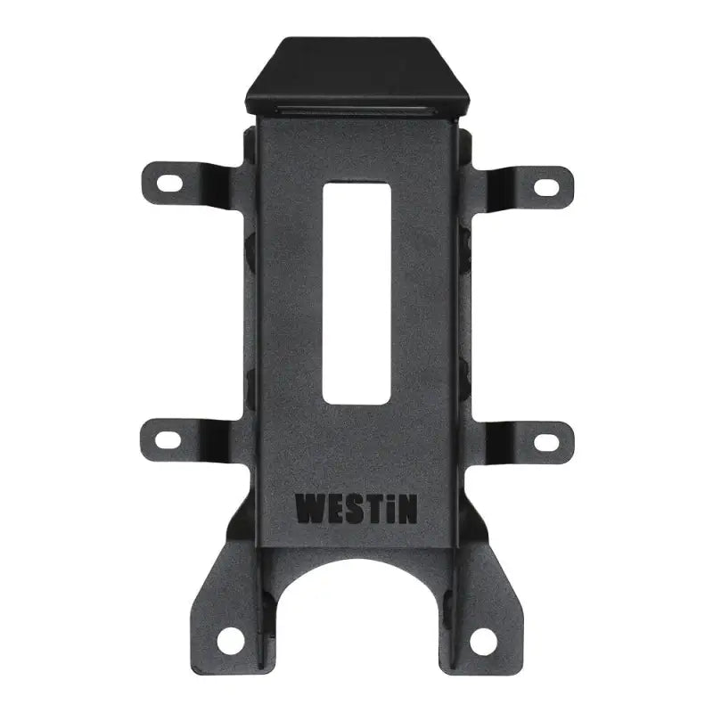 58-420055 Westin License Plate Rel Bracket;Txt Blk