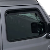 580220 Putco Element Tinted Window Visor Tape On - Rainguard