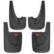 Husky Liners 58046 Husky Liners 19-20 RAM 2500/3500 w/o OEM Fender Flares Custom Front & Rear Mud Guard Set - Black
