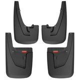 Husky Liners 58046 Husky Liners 19-20 RAM 2500/3500 w/o OEM Fender Flares Custom Front & Rear Mud Guard Set - Black