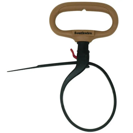 Cable tie installation tool for Southwire Clamp Tie 3 Brown for easy cable organization