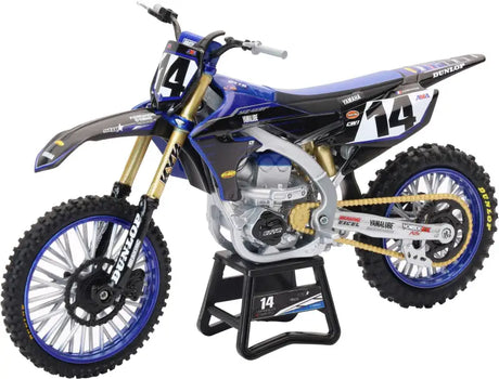 NEW-RAY 58333 1:12 Scale Yamaha Factory Team Yz450 Dylan Ferandis #14