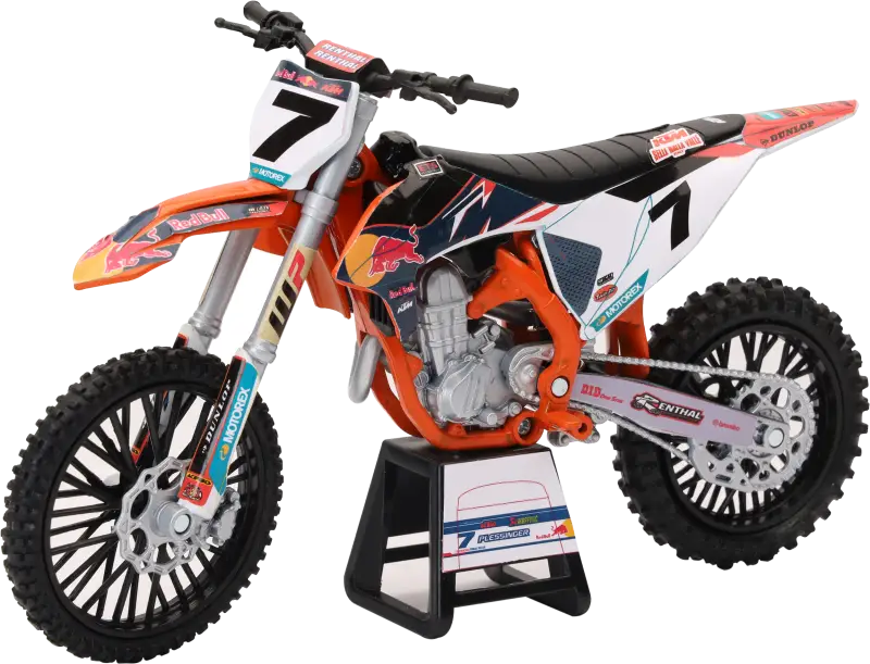 NEW-RAY 1:12 Scale Redbull Ktm 450sx F Aaron Plessinger #7