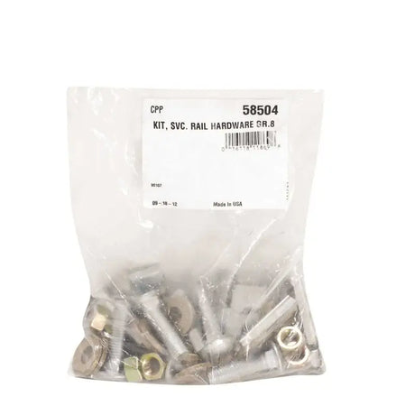 58504 Fifth Wheel Trailer Hitch Hardware
