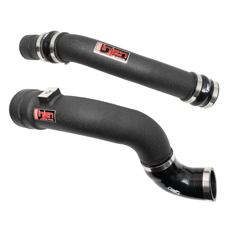 Injen SES9004ICPWB Injen 17-22 Ford F250/F/350/F-450/F-550 V8-6.7L Turbo Diesel Wrinkle Black Intercooler Piping Kit