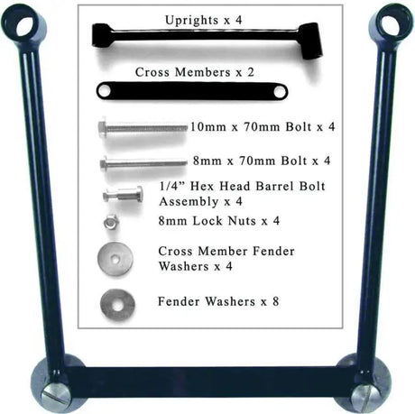 58633-00 Universal Hard Mount Kit Pair