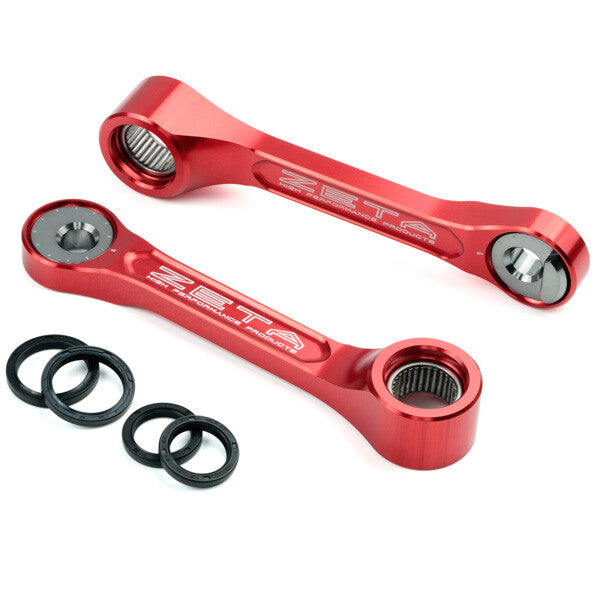 Zeta Adjustable Lowering Link Suspension ZE56-01042 - Red