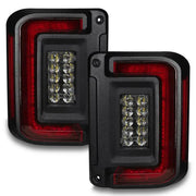 Flushmount LED taillights by Oracle Light for Wrangler JK, model 5891-504, featuring durable construction, efficient LED technology, and a sleek, modern design for enhanced visibility and safety.