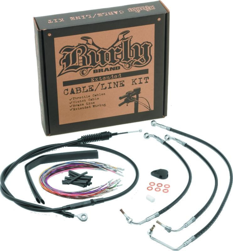 Burly Brand B30-1101 Burly Brand Control Kit 15in - Black